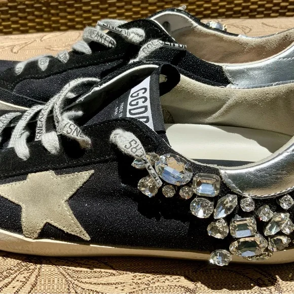 SOLD ON MERC! $379…Golden Goose $1900 Private EDT ‘Rhinestone” Super-Star - Picture 6 of 15